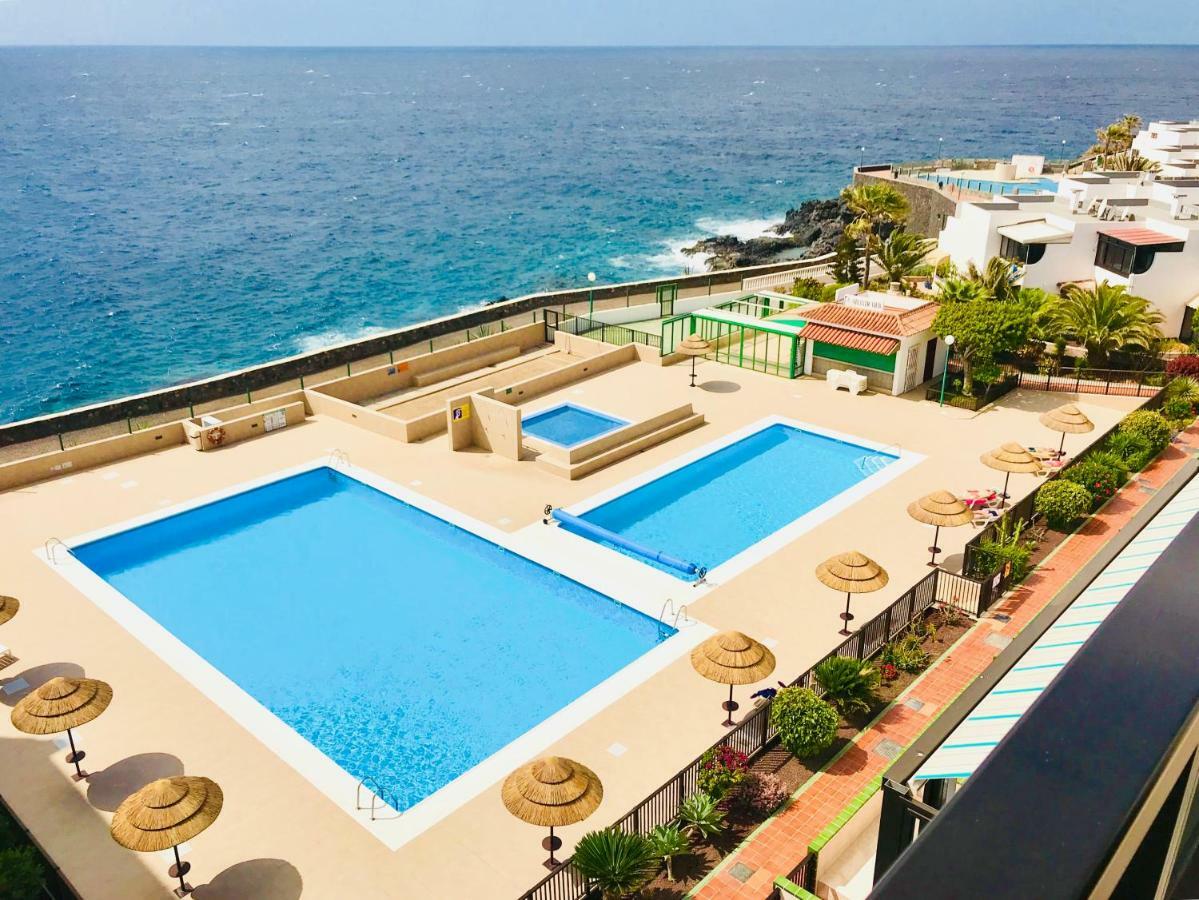 Atlantic View - Quiet, Peaceful And Windless Apt With Fantastic Ocean View Costa del Silencio Exterior foto